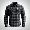 Black Armored Flannel
