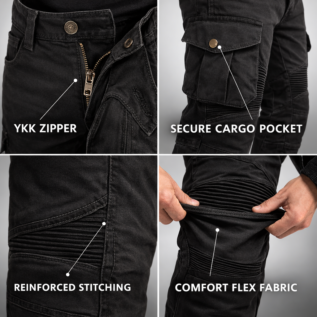 Inferno Armored Pants - Black