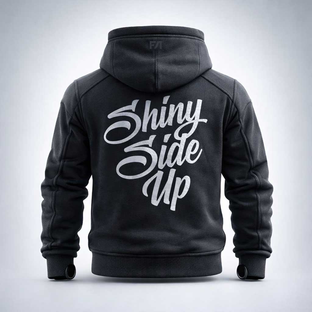 Shiny Side Up Armored Hoodie