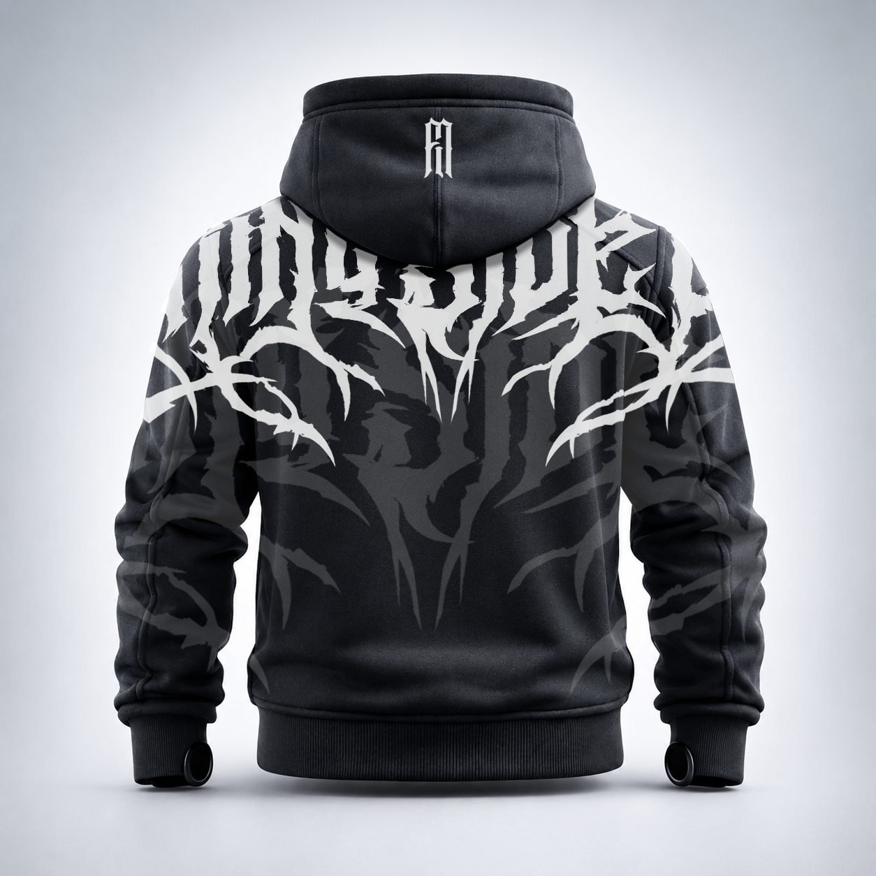 Rubber Side Down Armored Hoodie