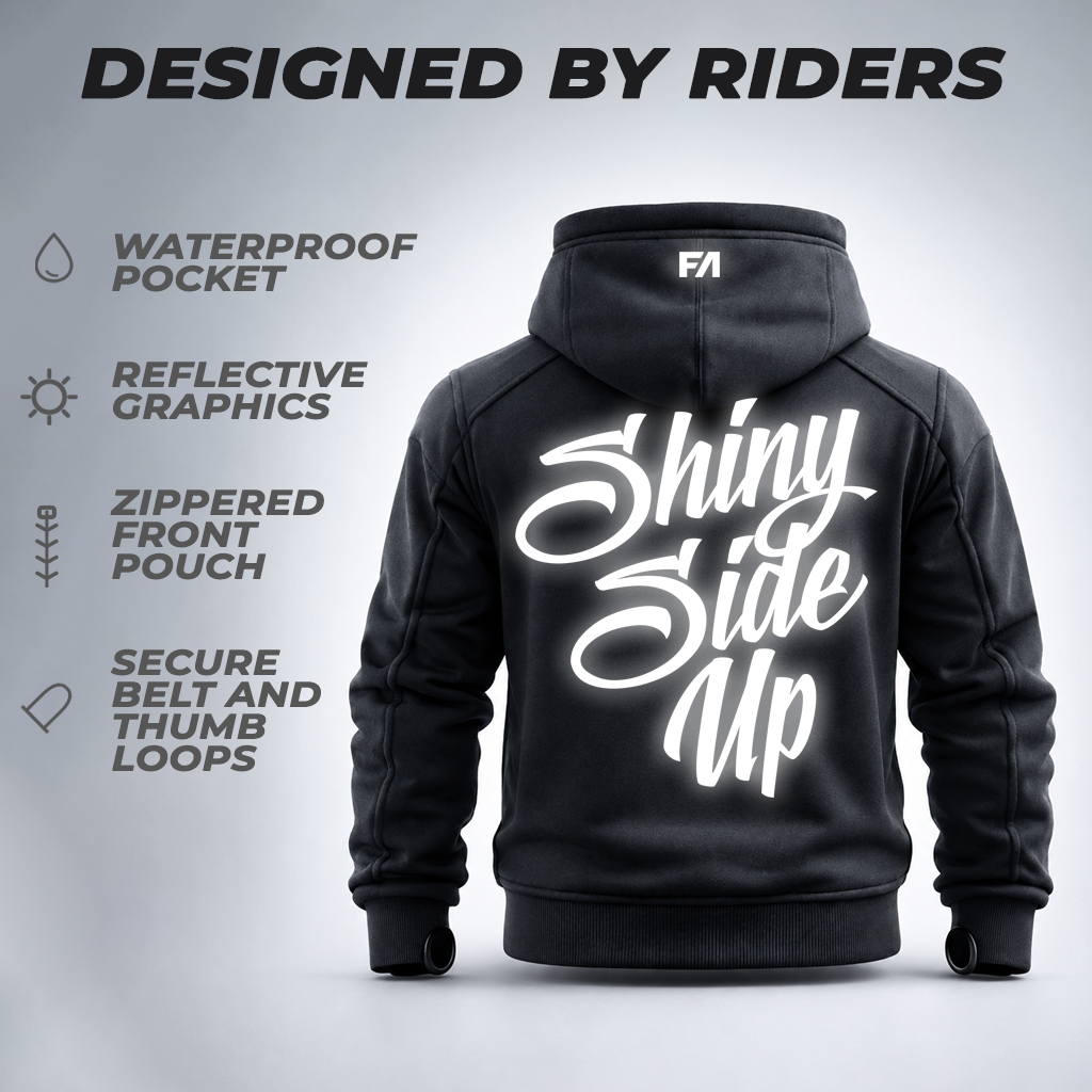Shiny Side Up Armored Hoodie
