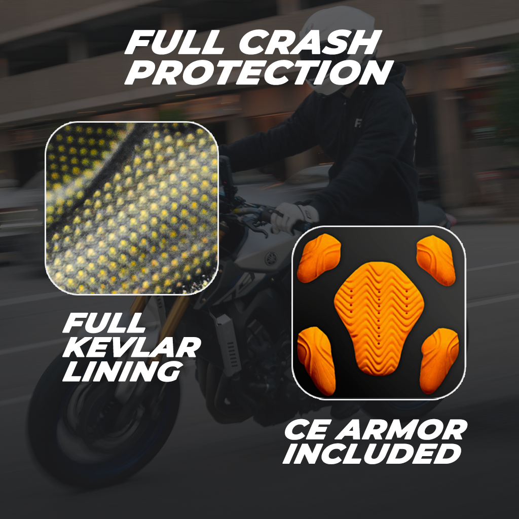 Shiny Side Up Armored Hoodie