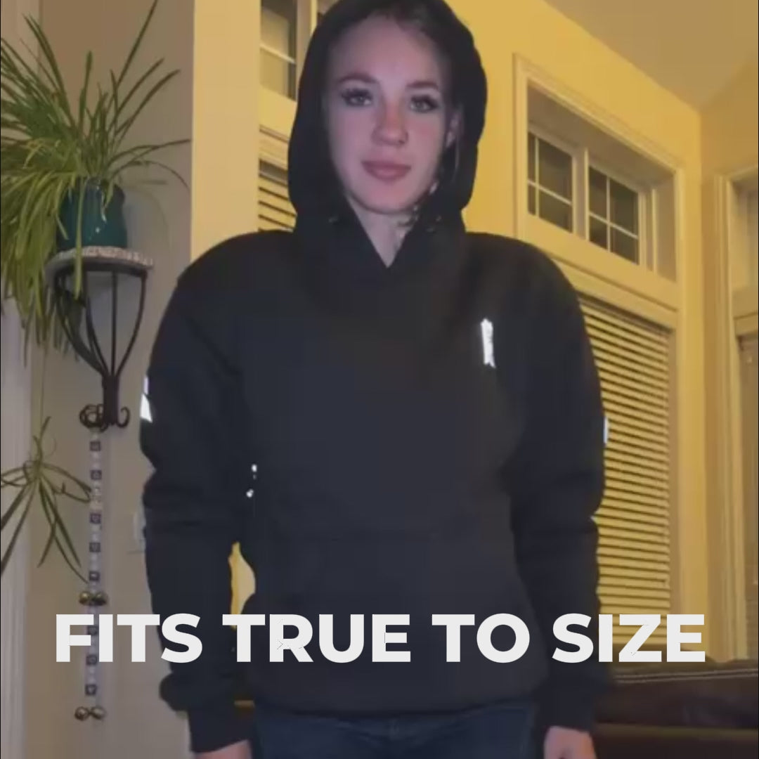 Rubber Side Down Armored Hoodie