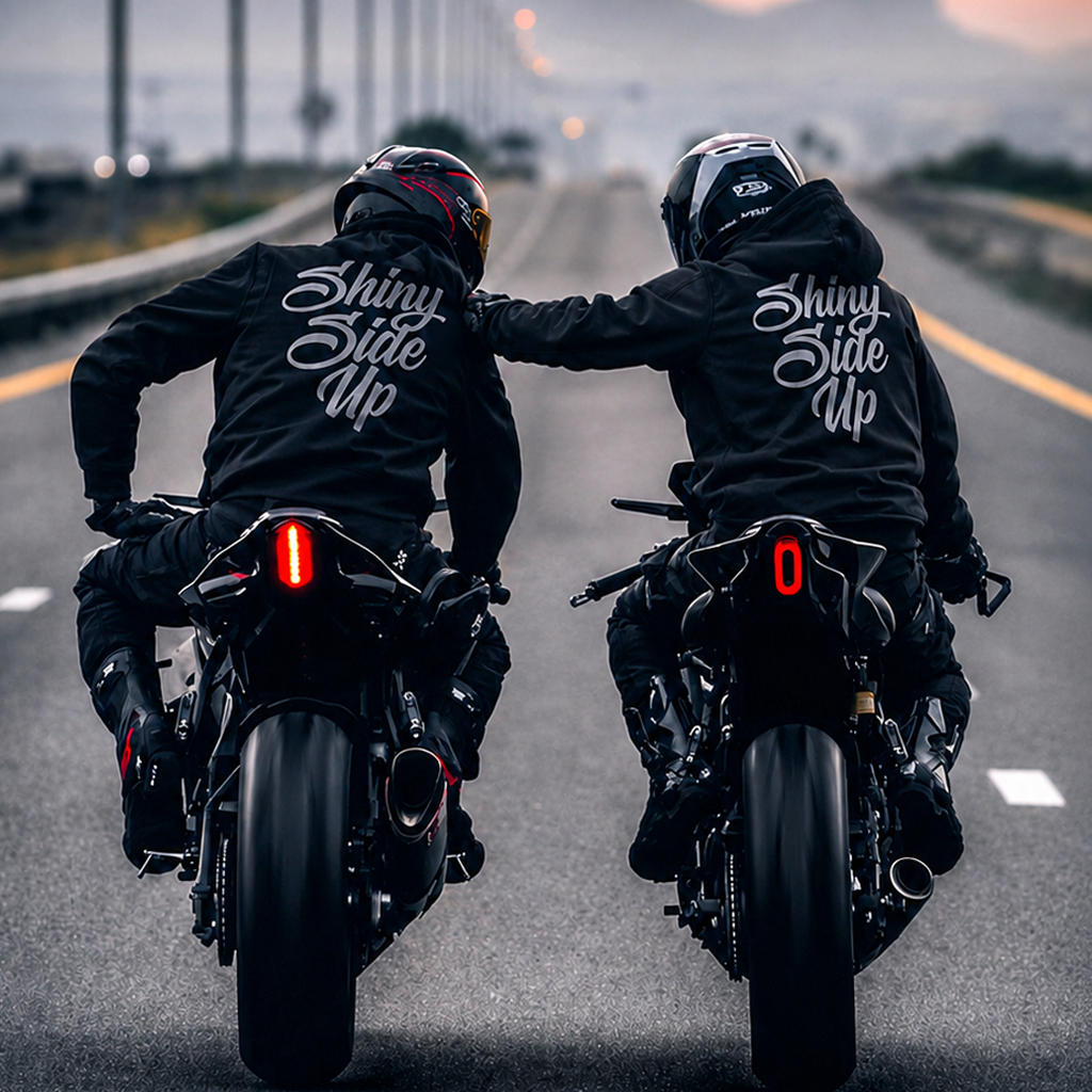 Shiny Side Up Armored Hoodie